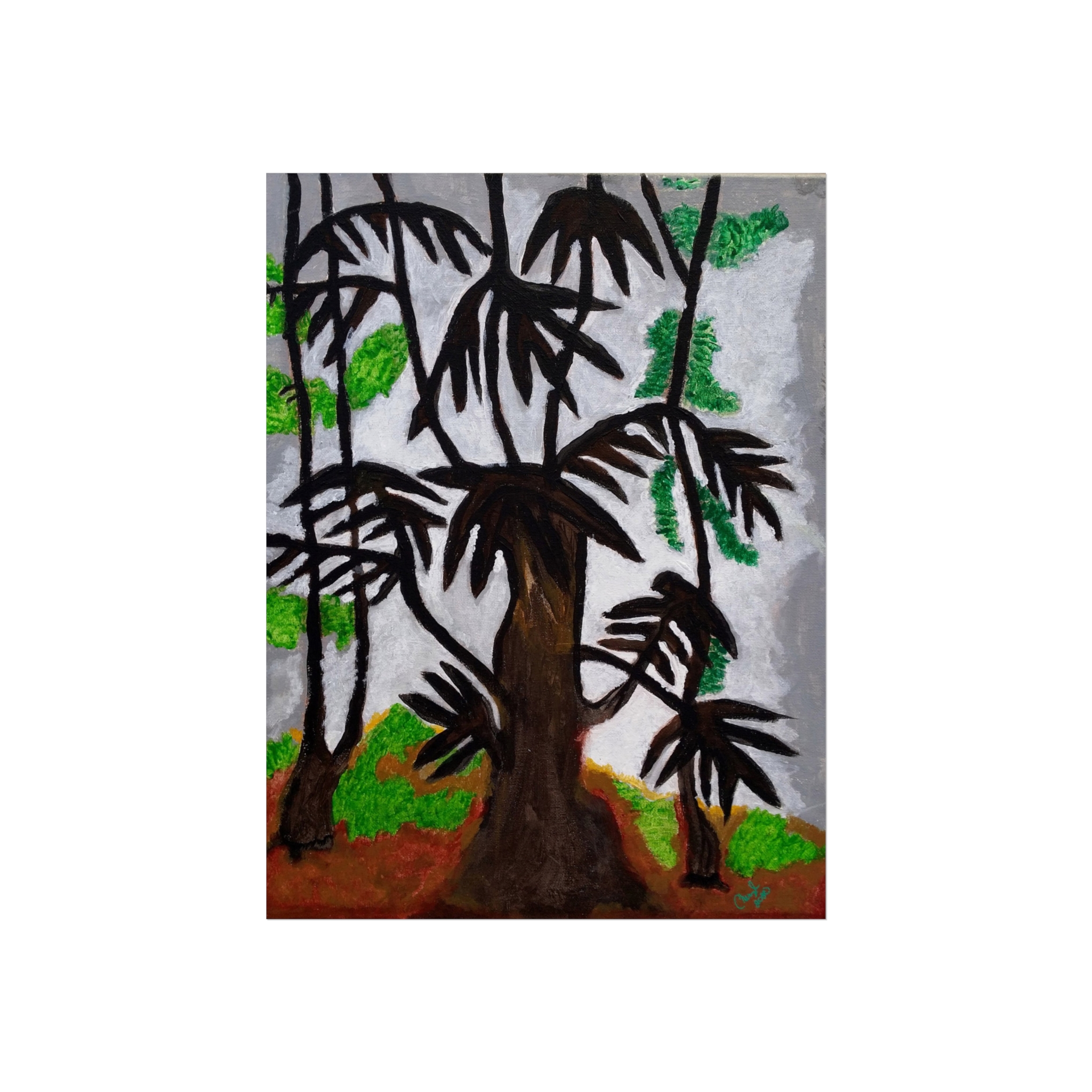 Tropical Tree Fine Art Poster — Abstract Botanical Wall Art - Image 4