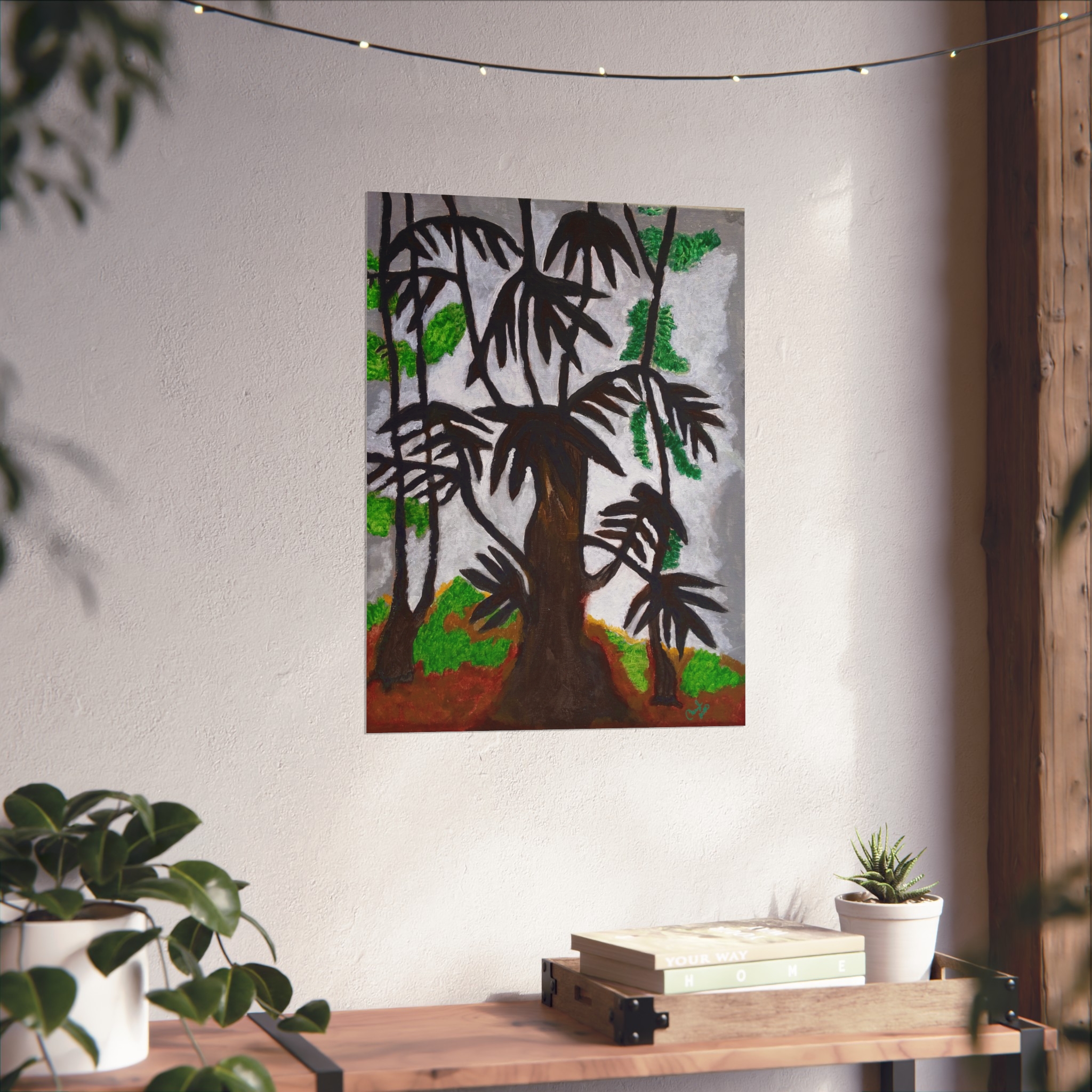 Tropical Tree Fine Art Poster — Abstract Botanical Wall Art - Image 6