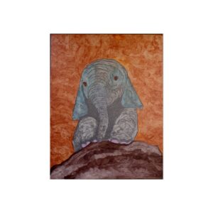 Elephant Fine Art Poster — Whimsical Nursery Wall Art