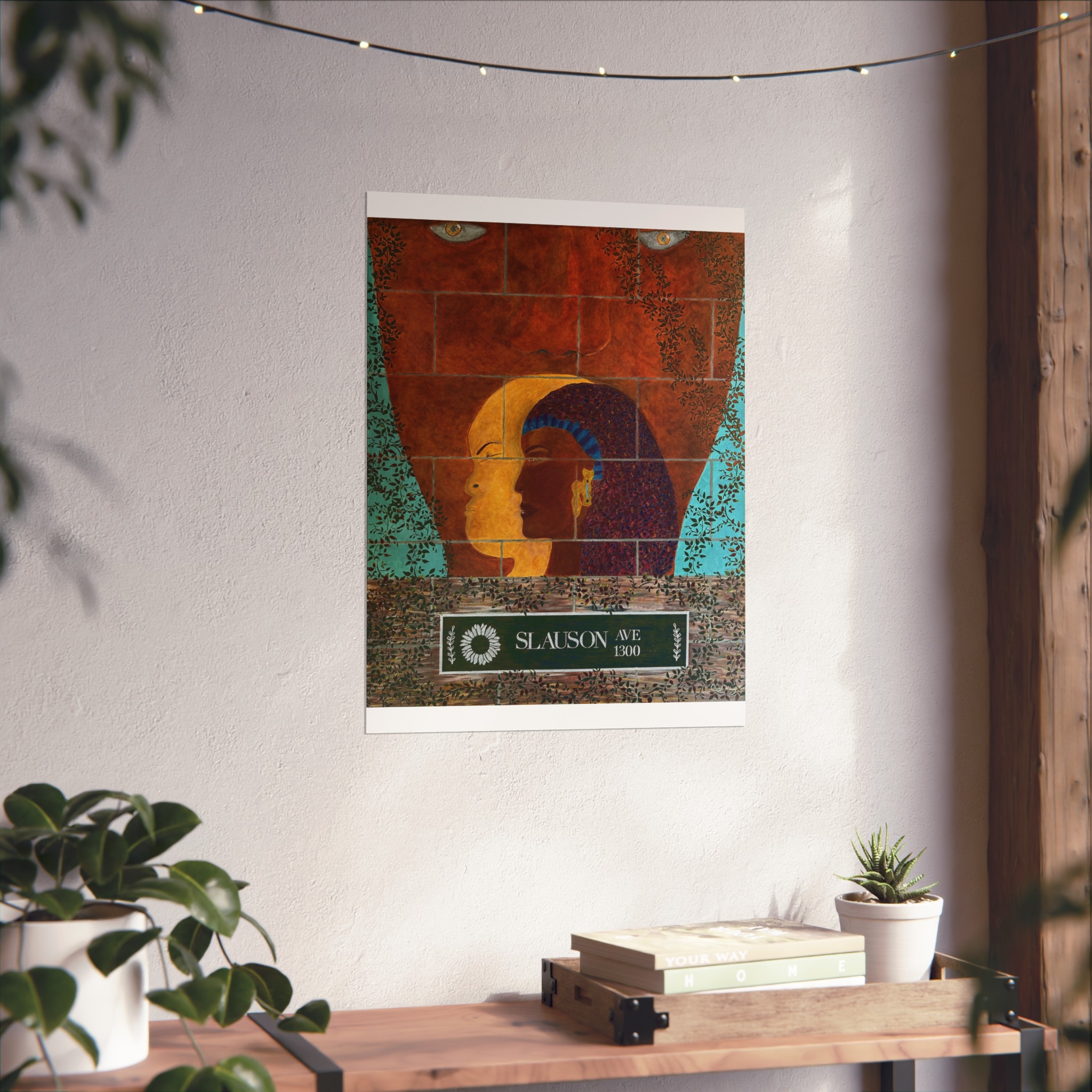 Fine Art Poster — Slauson Ave Mural Print (Urban Egyptian Profile) - Image 6