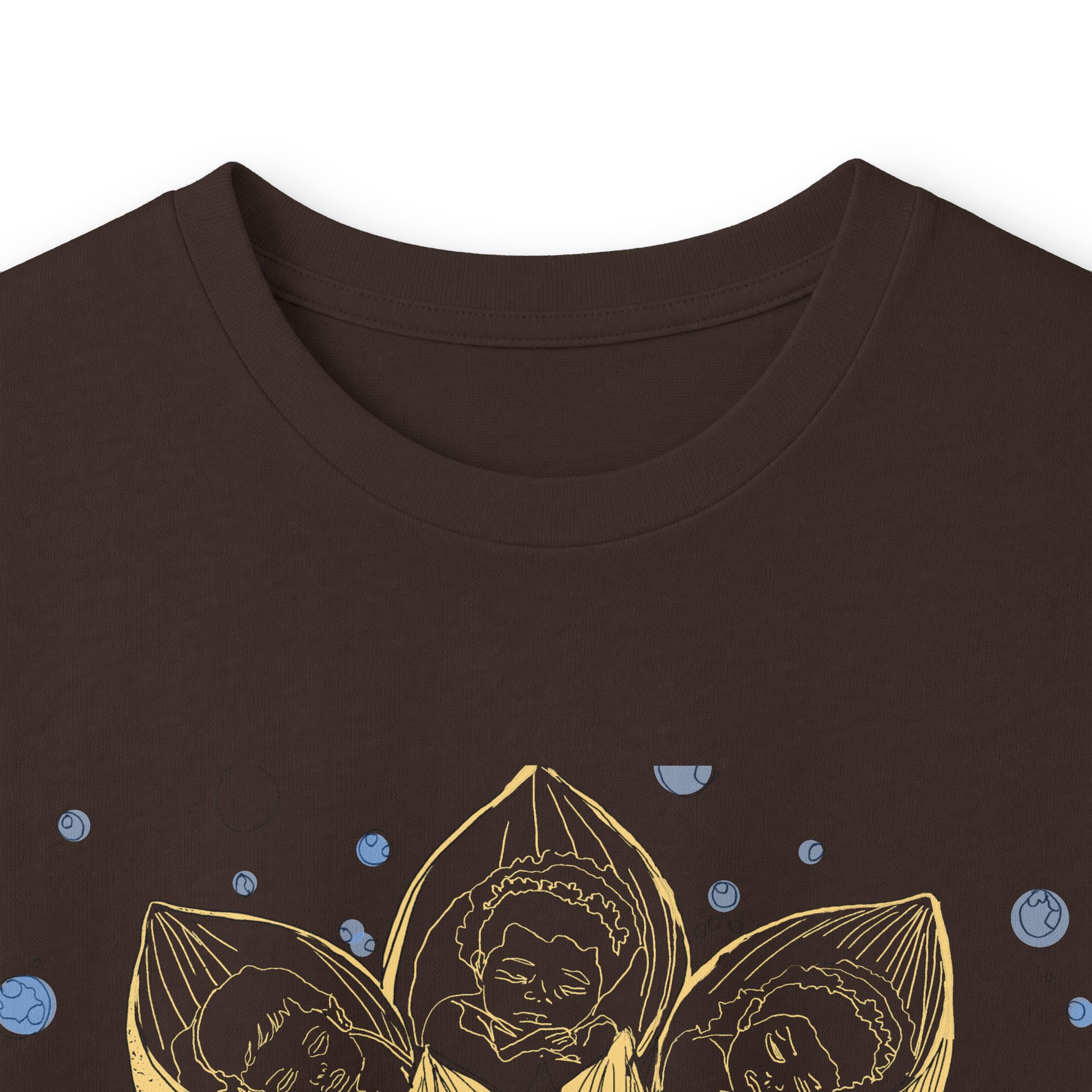 Gold Lotus Long Sleeve Tee — Minimal Floral Meditation Shirt - Image 10