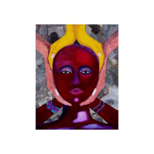 Fine Art Poster — Vibrant Afrocentric Portrait Print