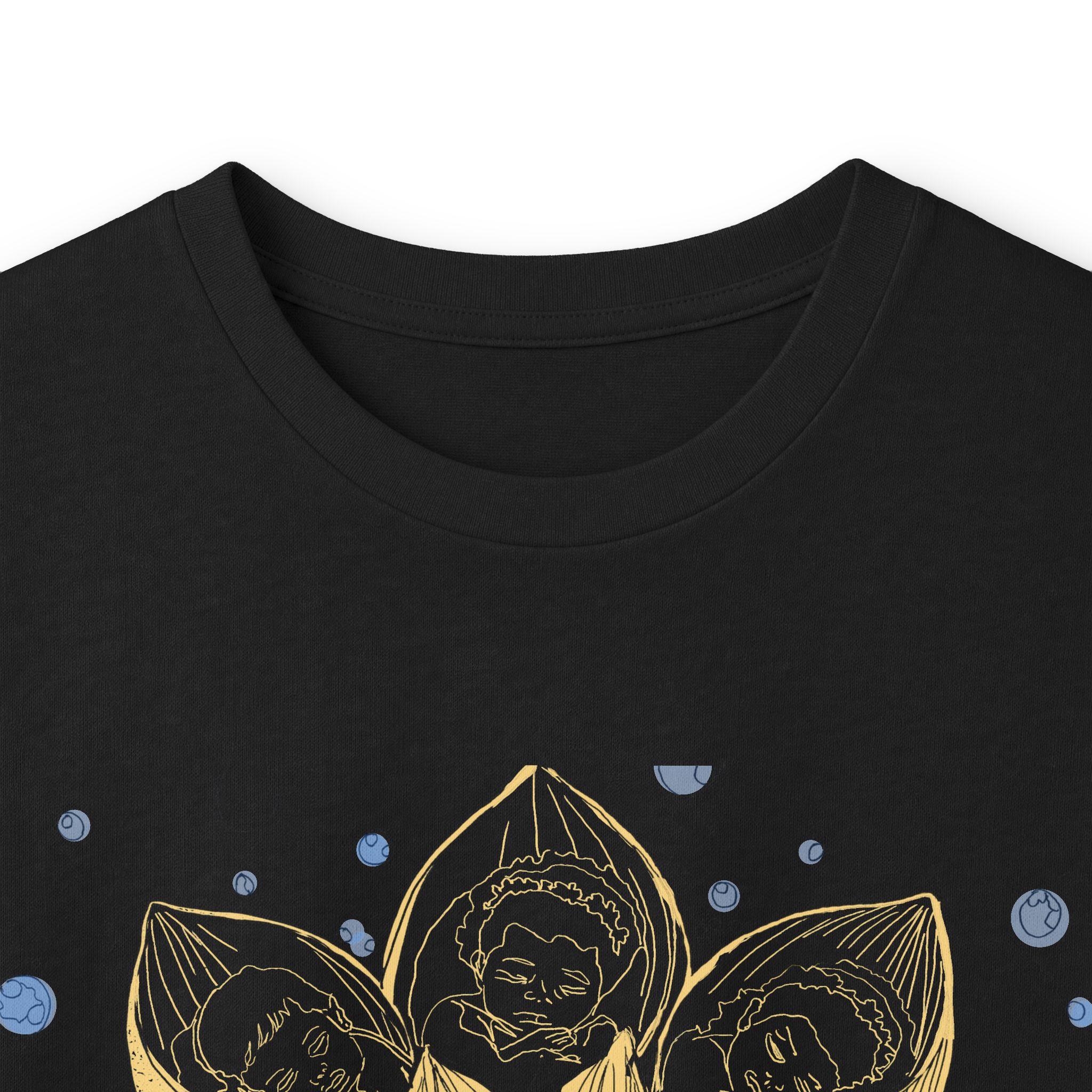 Gold Lotus Long Sleeve Tee — Minimal Floral Meditation Shirt - Image 8