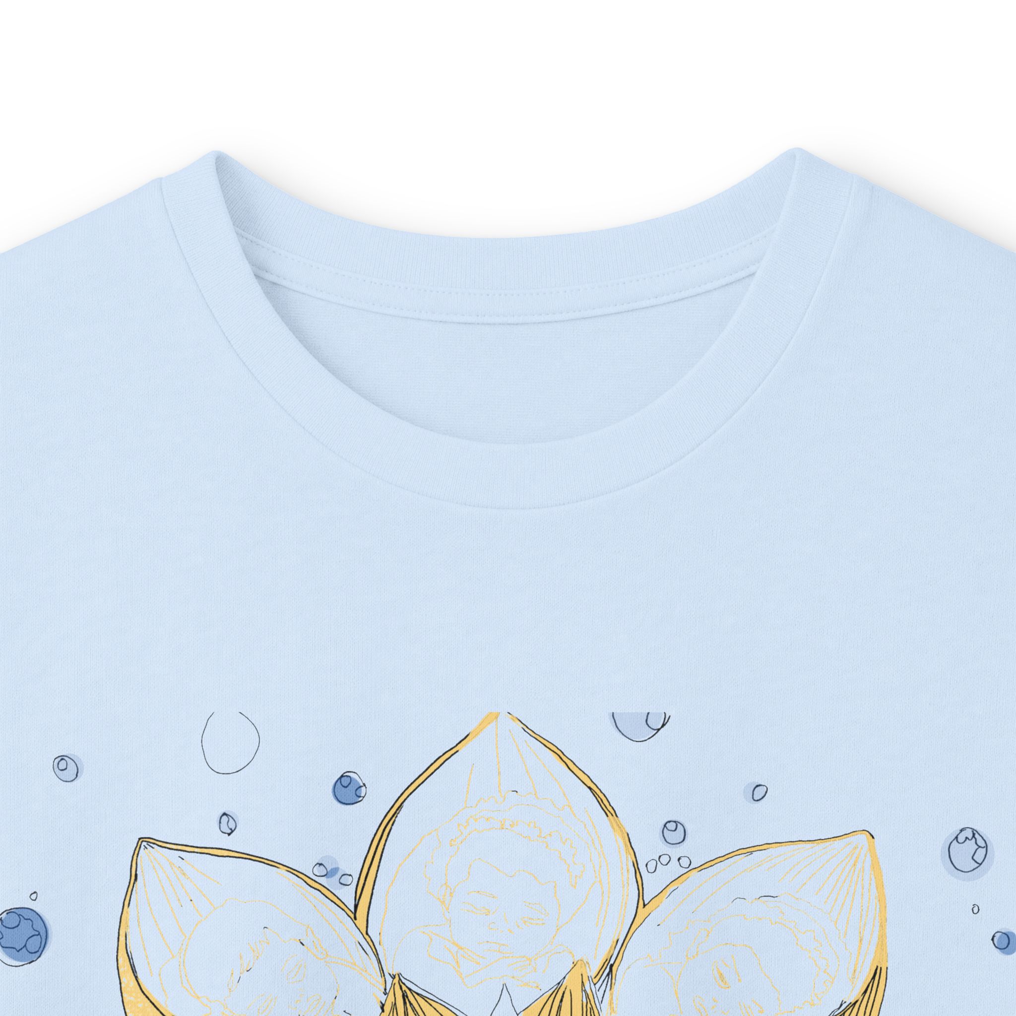 Gold Lotus Long Sleeve Tee — Minimal Floral Meditation Shirt - Image 13