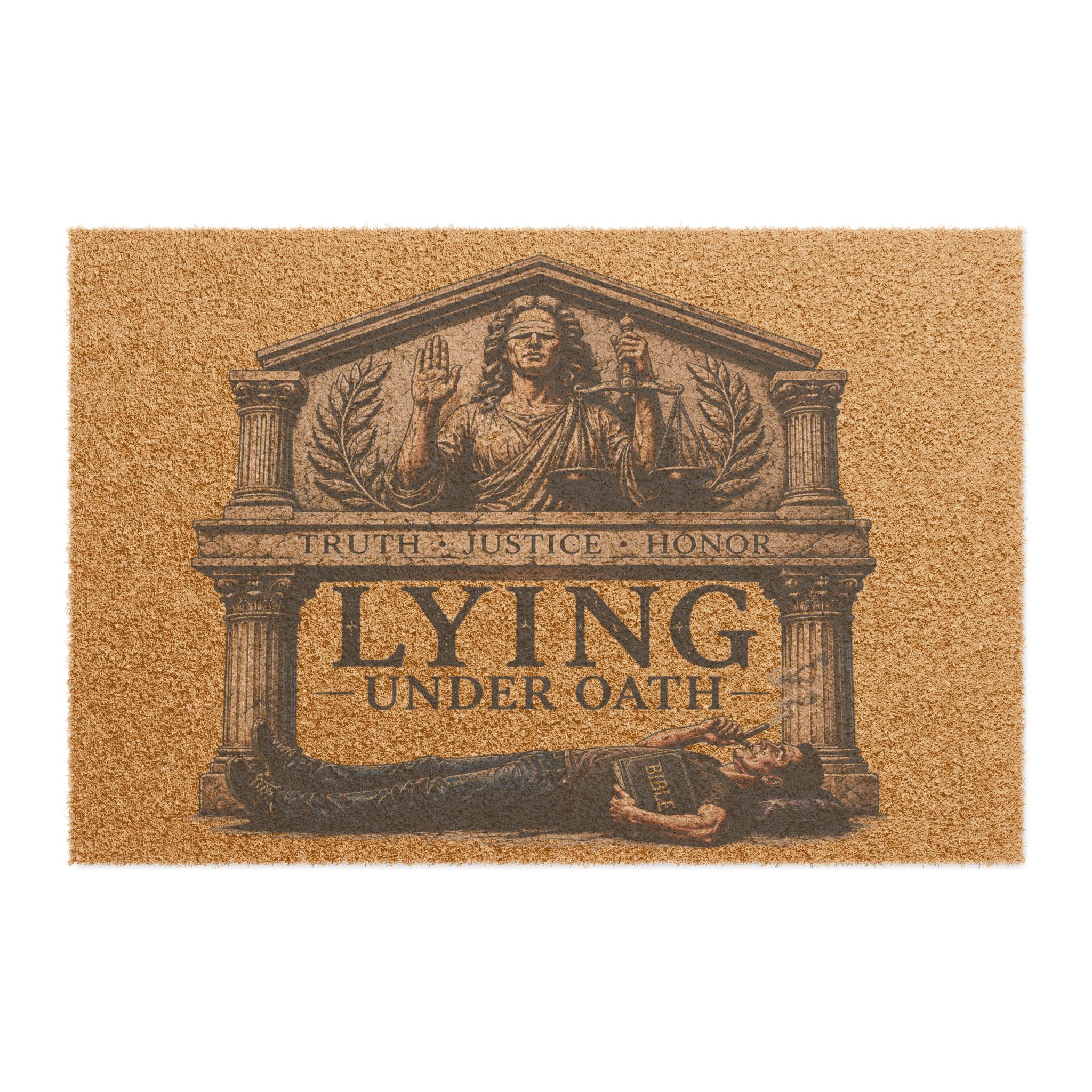 Doormat-Lying Under Oath