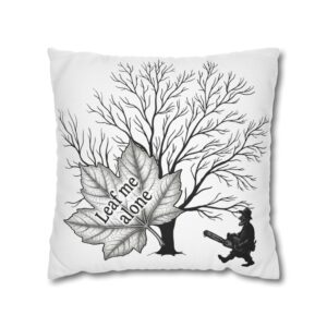 Decorative Pillowcase - Funny Autumn Tree Design